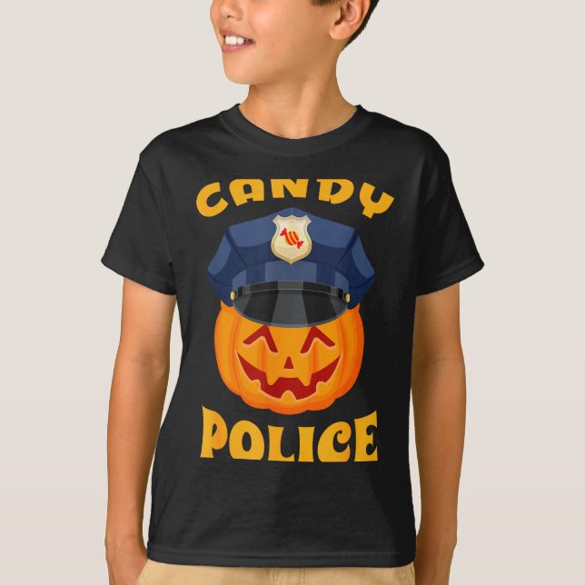 Candy Lice Halloween Party Trick Or Treat Security T-Shirt (Vorderseite)