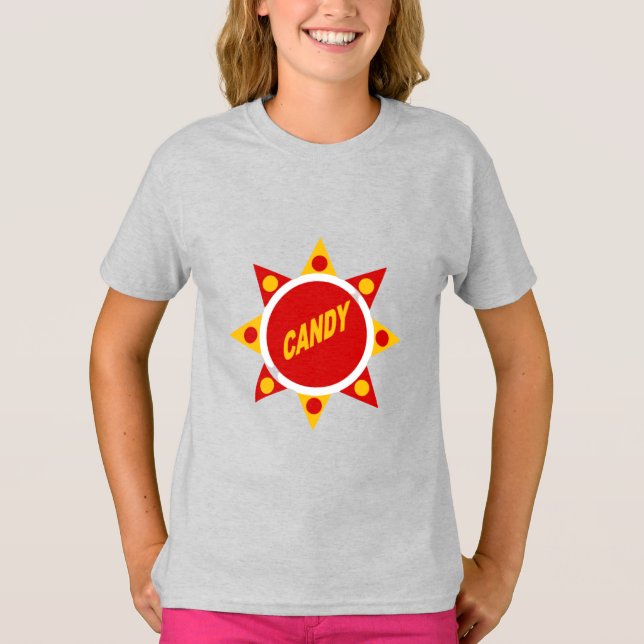 CANDY Mädchen-T-Shirt T-Shirt (Vorderseite)