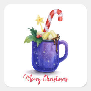 Candy Mag Quadratischer Aufkleber