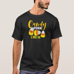 Candy Mais Crew Halloween Kostüm Damen Männer Freu T-Shirt