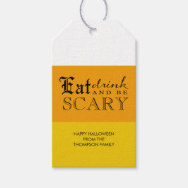 Candy Mais Halloween Beängstigende Geschenketikett Geschenkanhänger