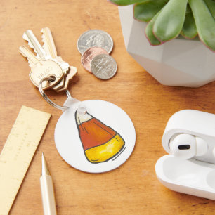 Candy Mais Halloween Erntedank Trick oder Treat Schlüsselanhänger