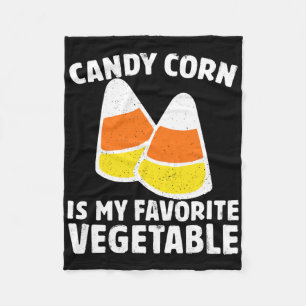 Candy Mais ist mein Lieblings-Gemüse T-Shirt Retro Fleecedecke