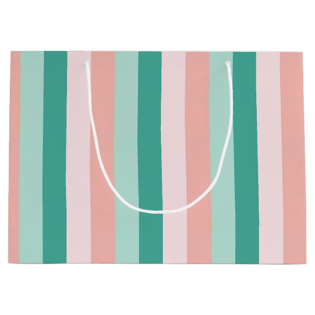 Candy Mint große Geschenktasche Geschenktüte (Vorderseite)