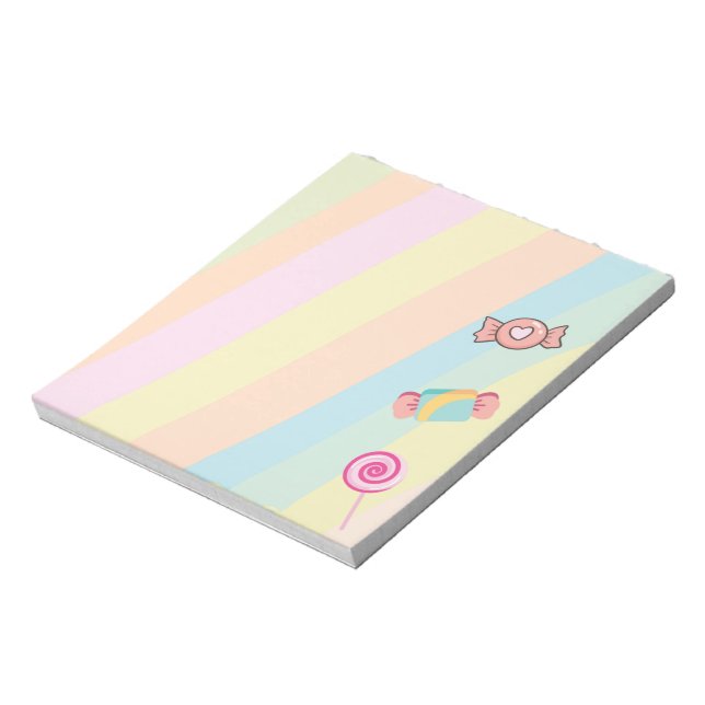 Candy Mitzvah Notes Notizblock (Rotiert)