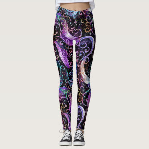 Candy multicfarbene Beads Leggings