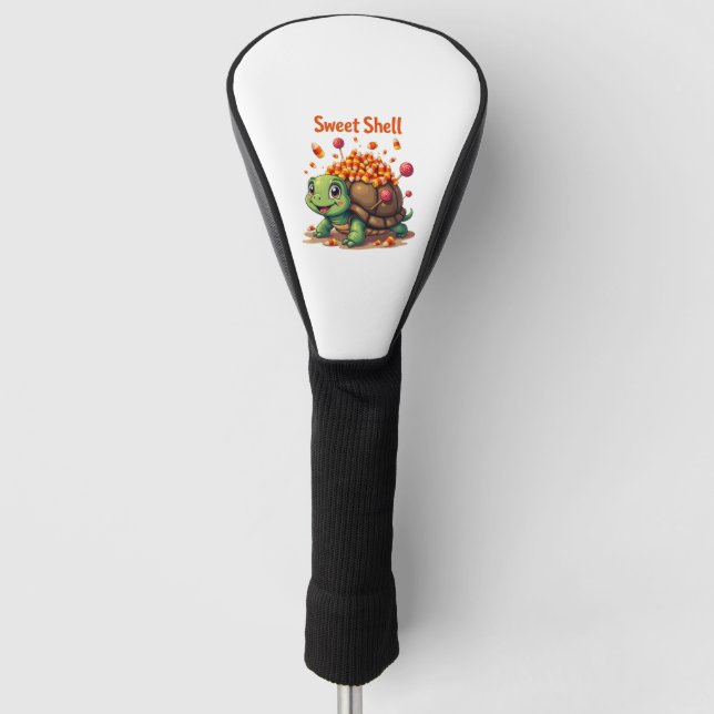 Candy Muschel Turtle Golf Headcover (Vorderseite)