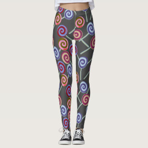 Candy-Muster   Lollenmuster   Lollipop 27 Leggings