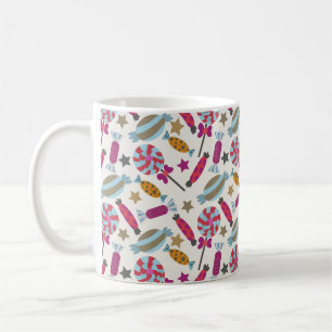 Candy-Muster Lollenmuster Lollipop 45 Kaffeetasse