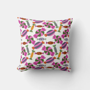 Candy-Muster Lollenmuster Lollipop 6 Kissen