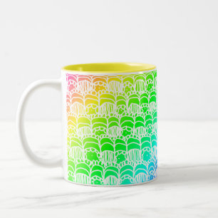 Candy 'N Creme von Jennifer Webster Zweifarbige Tasse