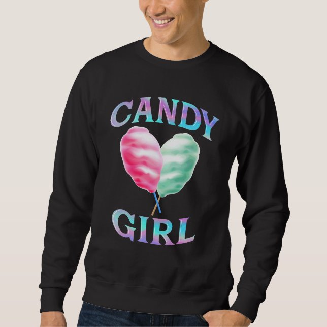 Candy Niedlich Girl Sweet Lolly Candy Leckerei 1 Sweatshirt (Vorderseite)
