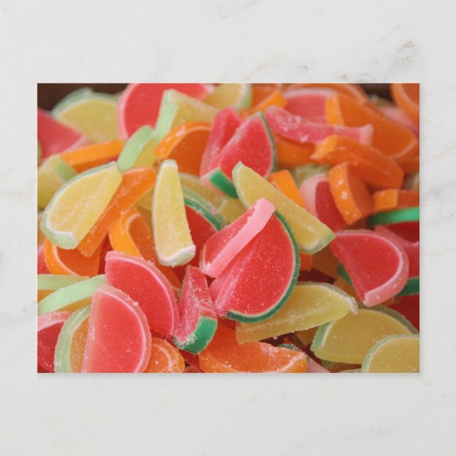 Candy Orange Slice Postkarte (Vorderseite)