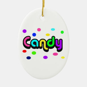 Candy-Ornament Keramik Ornament