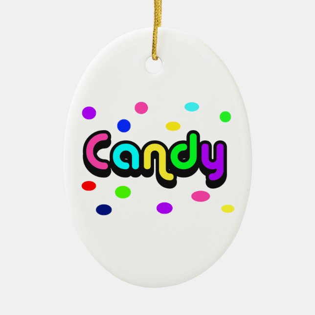 Candy-Ornament Keramik Ornament (Vorne)