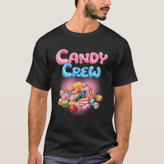 Candy Party Crew Liebhaber Halloween-Party Niedlic T-Shirt