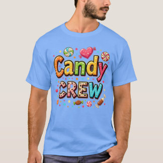 Candy Party Crew Lover Niedlich Halloween Trick od T-Shirt