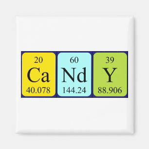 Candy Periodenmagnet Magnet
