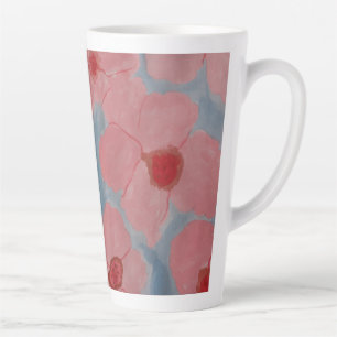 Candy Pink Blume Milchtasse