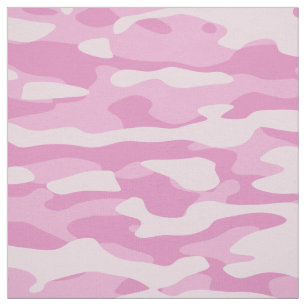 Candy Pink Camouflage Stoff