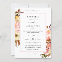 Candy Pink & Yellow Floral 2 Wedding