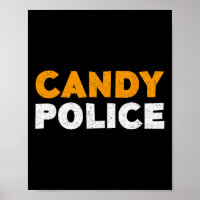 Candy Police Halloween Shirt