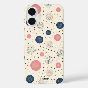 Candy Pop Dots iPhone 16 Fall Hülle