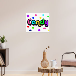 Candy-Poster Poster