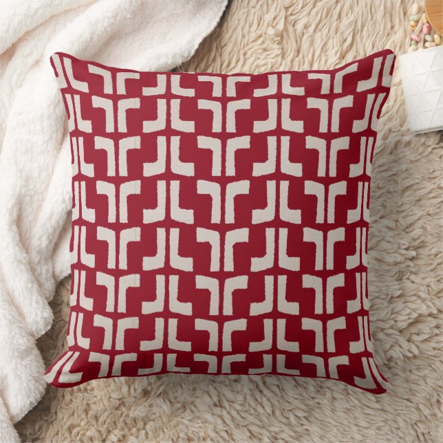 Candy Red Tribal Kissen (Decke)