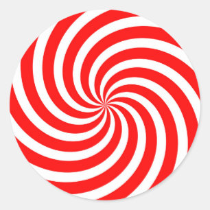 Candy Runder Aufkleber