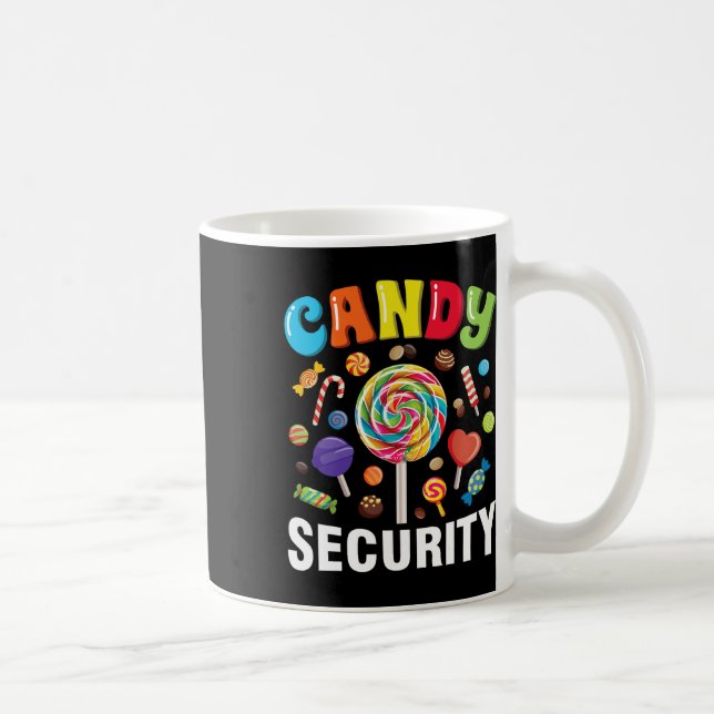 Candy Security Funny Halloween-Kostüm Kaffeetasse (Rechts)