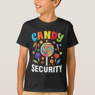 Candy Security Funny Halloween-Kostüm T-Shirt