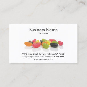 Candy Shop Business Card Visitenkarte