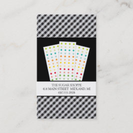 Candy Shop Business Cards Visitenkarte