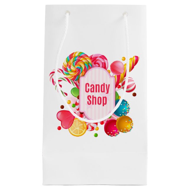Candy Shop Geschenktasche Kleine Geschenktüte (Vorderseite)