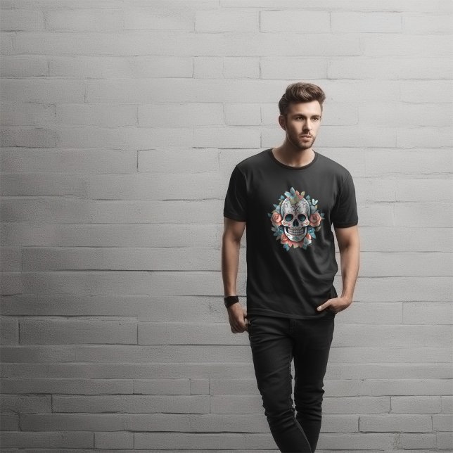 Candy Skull Pastell #1 T - Shirt (Von Creator hochgeladen)