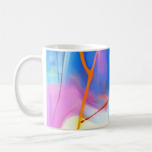 Candy-Sonnenuntergang-Abstrakt Kaffeetasse