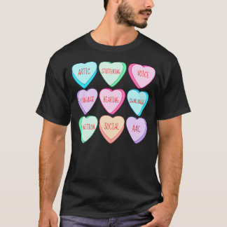 Candy Speech Language Pathologin SLP Valen T-Shirt