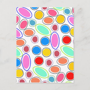 Candy Spots Postkarte