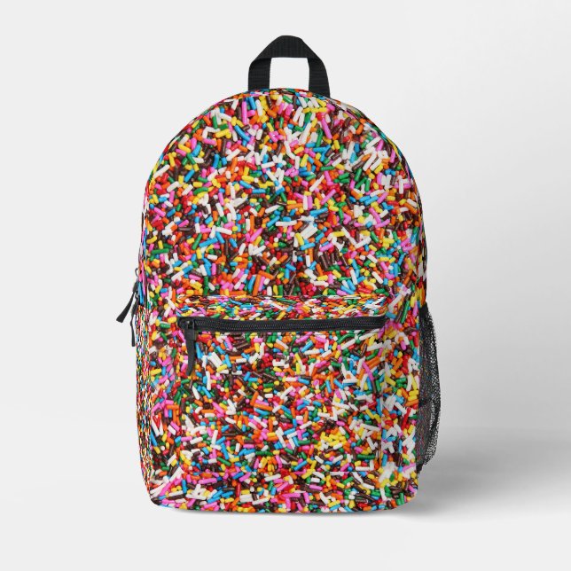 Candy Sprinkles Bedruckter Rucksack (Vorderseite)