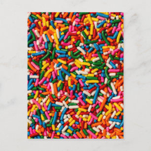 Candy Sprinkles Postkarte