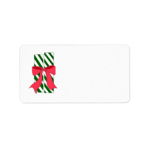 Candy Sticks Adressaufkleber