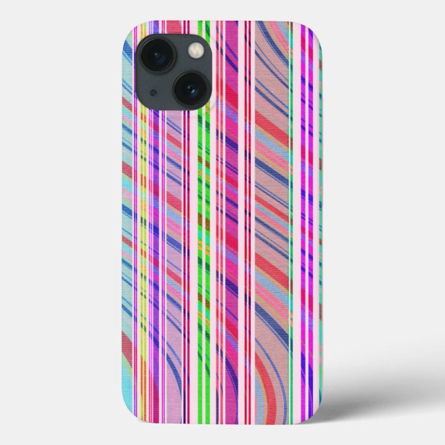 Candy Stripe Case-Mate iPhone Hülle (Rückseite)