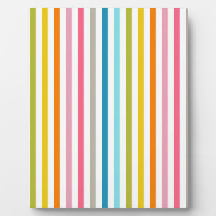 Candy Stripes Fotoplatte