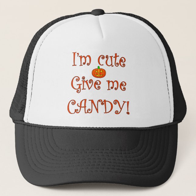 Candy Süsse Truckerkappe (Vorderseite)
