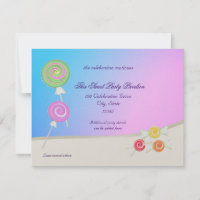 Candy Sweet Blue Raspberry Bat Mitzvah