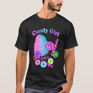 Candy Sweet Lolly Cotton Candy Leckerei T-Shirt