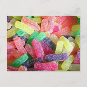 Candy Sweet Postkarte