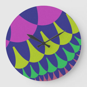 Candy Tart Scales Große Wanduhr