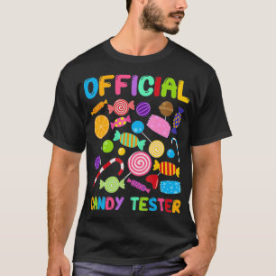 Candy Tester Lollipop Süßigkeiten Halloween Kids T-Shirt